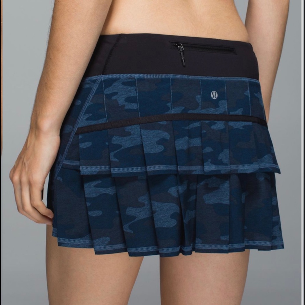 *SOLD* Lululemon blue camo skort. Sold out quickly!